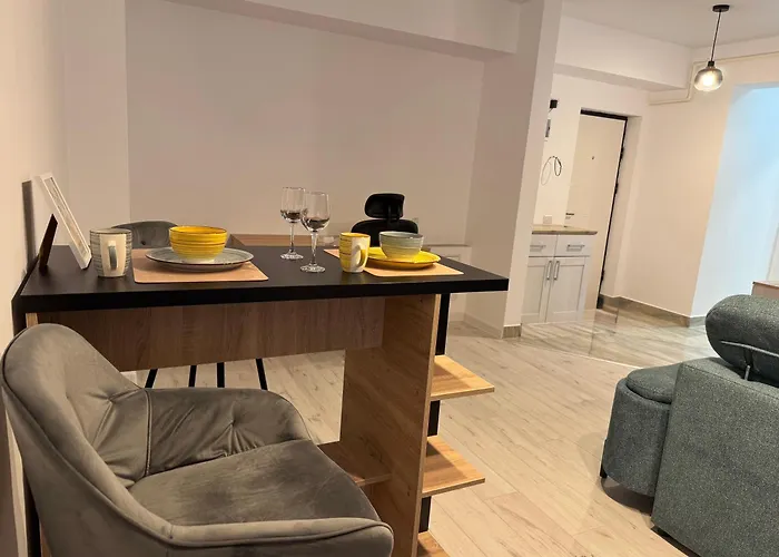 Appartement Alexa Deluxe At Address Rezidence With Parking Bucarest